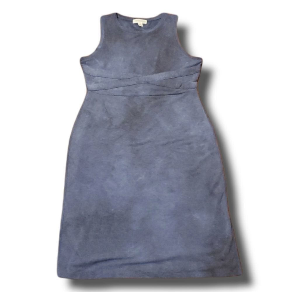 Treasure & Bond Blue Tie Dye Midi Tank Dress Size Large NWOT‎